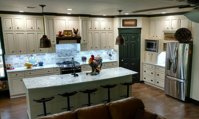 COPYRIGHT Kitchen Cabinet Discounts AFTER RTA Kitchen Makeover Pearl Creek and Walnut Creek